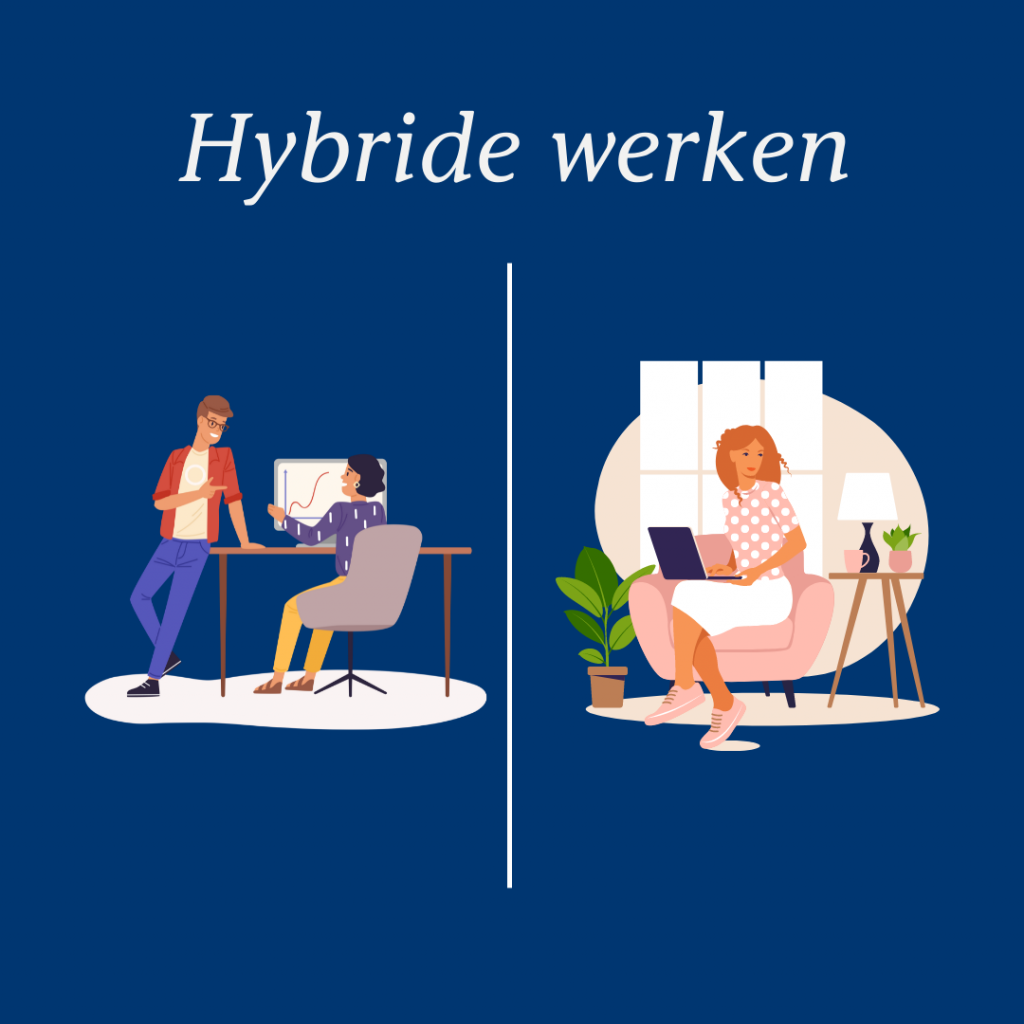 Hybride werken - gedeeltelijk thuiswerken